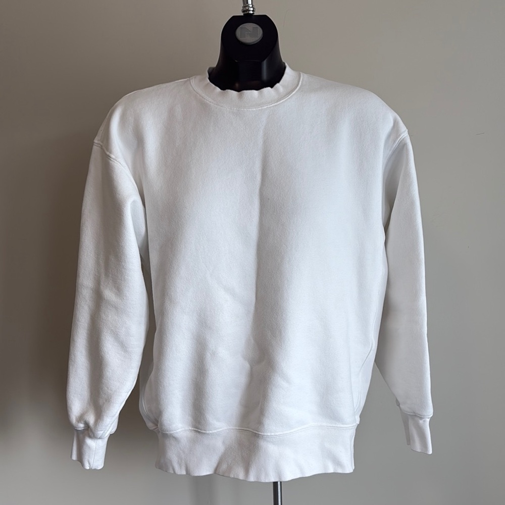 TNA White Crewneck Sweatshirt